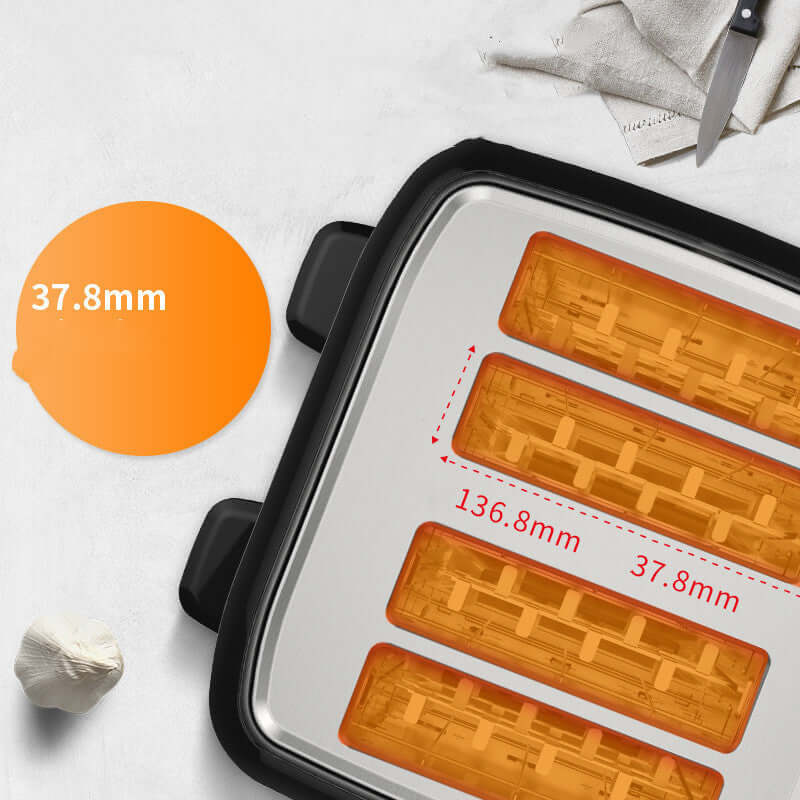 Rectangular kitchen mold tray with measurement labels, utensil and dough nearby