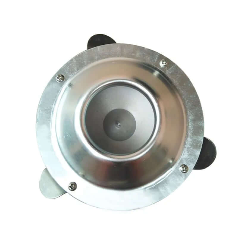 Stainless steel kitchen dumpling mold with handles, top view