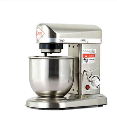 Stainless steel electric stand mixer for kitchens with large mixing bowl