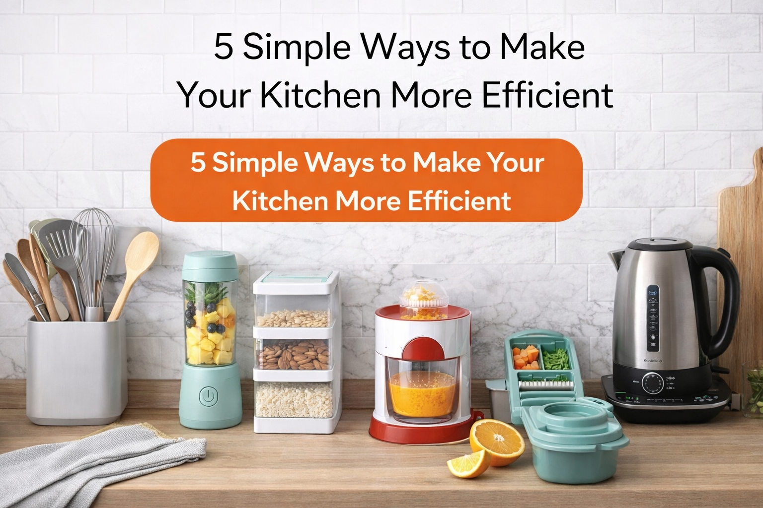 5 Simple Ways to Make Your Kitchen More Efficient