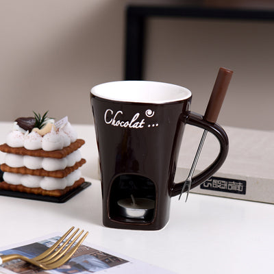 Ceramic Chocolate Cup Hot Pot Stove
