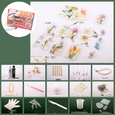 Dried Flower Coaster Drip Set DIY Material Bag