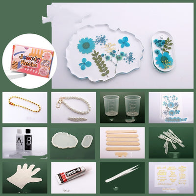 Dried Flower Coaster Drip Set DIY Material Bag