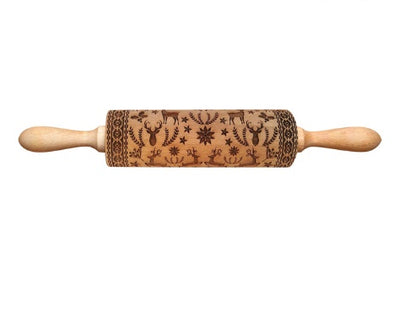 Rolling Pin Christmas Embossing