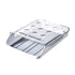 Stainless steel kitchen slicer with grater, ruler, and multiple cutting holes