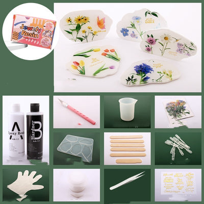 Dried Flower Coaster Drip Set DIY Material Bag