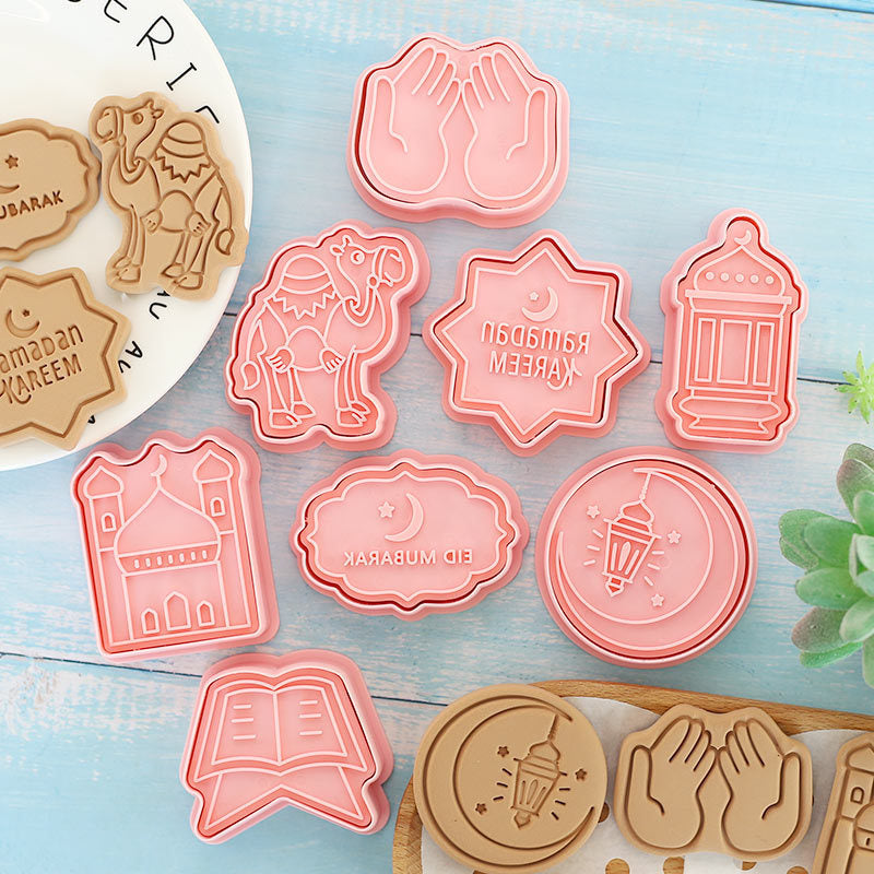 Cookie Mold Three-dimensional Cookie Fondant Cake Press Baking Tool