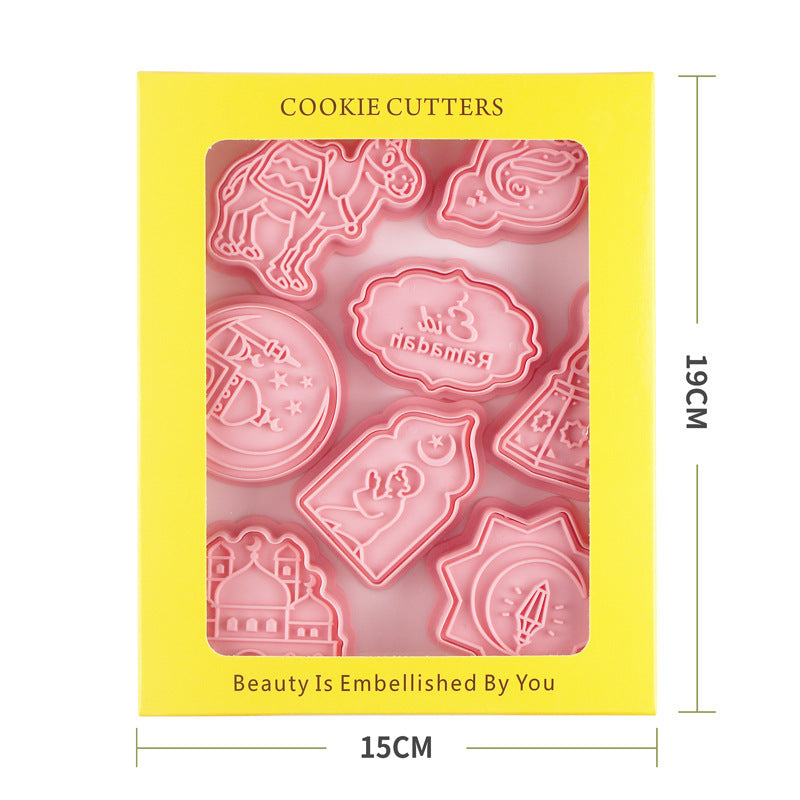 Cookie Mold Three-dimensional Cookie Fondant Cake Press Baking Tool