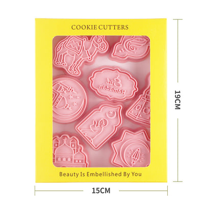 Cookie Mold Three-dimensional Cookie Fondant Cake Press Baking Tool