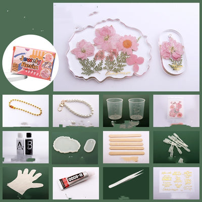 Dried Flower Coaster Drip Set DIY Material Bag