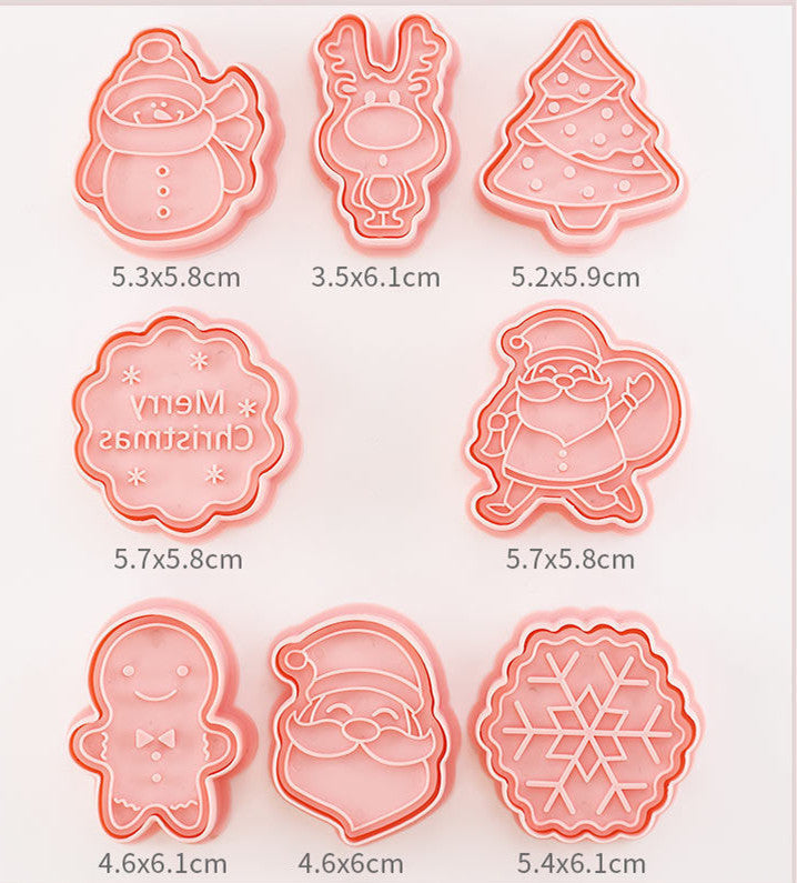 Christmas Chocolate Mold Silicone High Temperature Creative