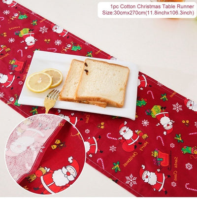 Creative Christmas Table And Tea Table Decoration