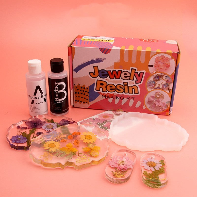 Dried Flower Coaster Drip Set DIY Material Bag