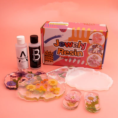 Dried Flower Coaster Drip Set DIY Material Bag