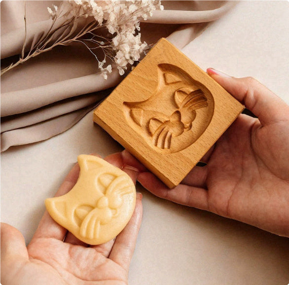Gingerbread Cookie Mold Wooden Gingerbread Cookie Mold Cookie Mold