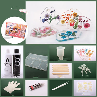 Dried Flower Coaster Drip Set DIY Material Bag