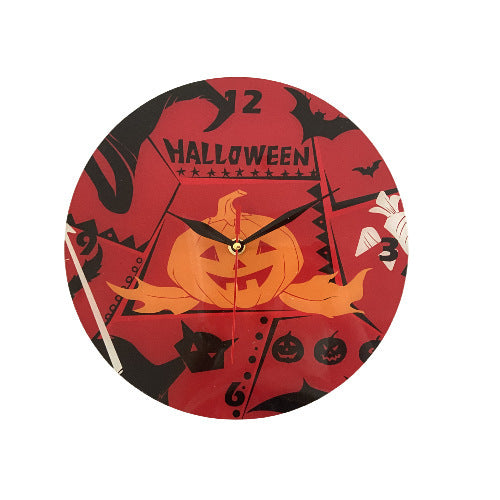 Living Room Home Halloween Theme Noiseless Clock
