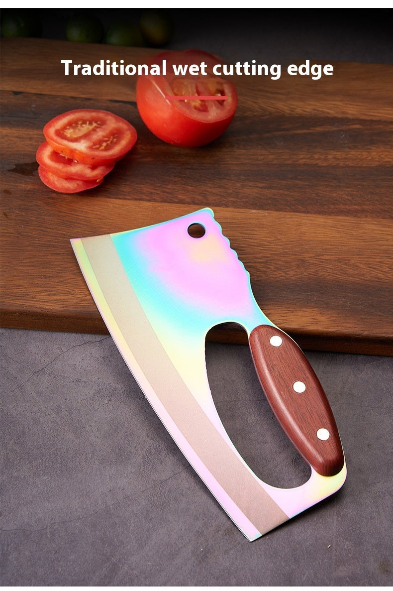 Wood Grain Handle Kitchen Knife Kitchen Supplies