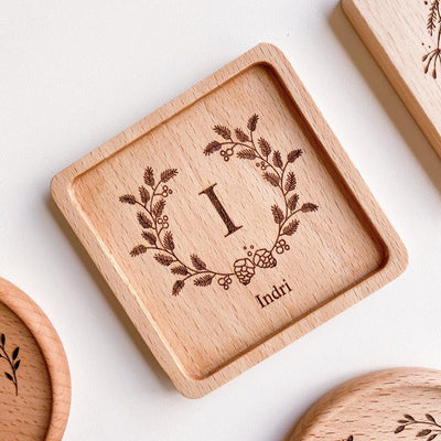 Wooden Solid Wood Coaster