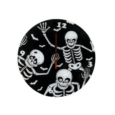 Living Room Home Halloween Theme Noiseless Clock