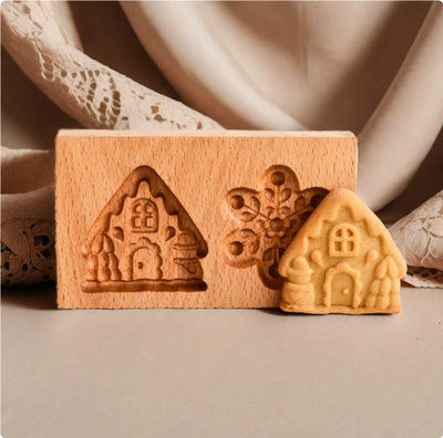 Gingerbread Cookie Mold Wooden Gingerbread Cookie Mold Cookie Mold