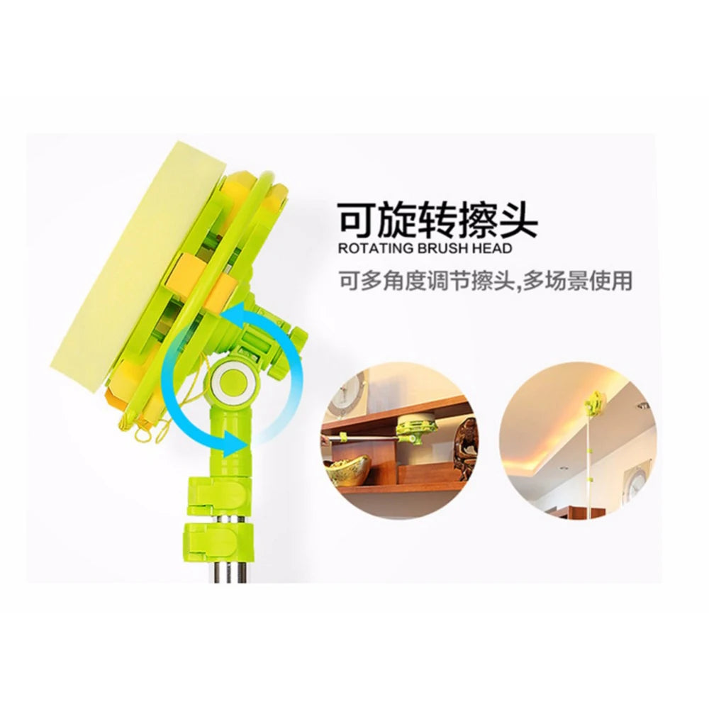 telescopic High-rise cleaning glass Sponge ra mop cleaner brush for washing windows Dust brush clean the windows hobot 168 188