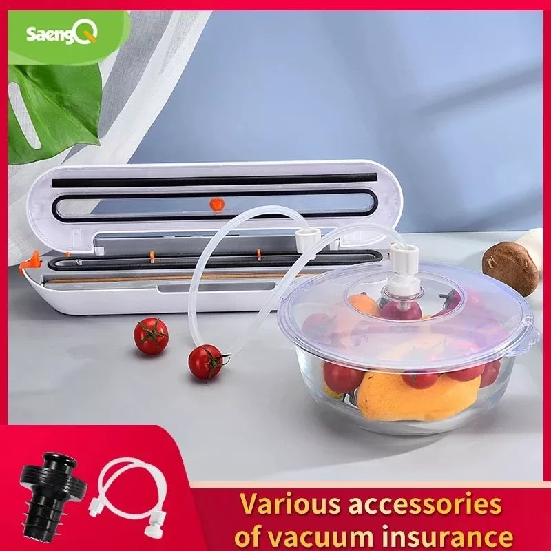 saengQ Electric Food Vacuum Sealer Machine Accessories Wine corks Vacuum Container Large Capacity Food Storage Vacuum Sealer