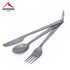 Widesea Camping Tableware 1Folding Picnic Cutlery Tourist Kitchen Outdoor Hiking Trekking Untensils