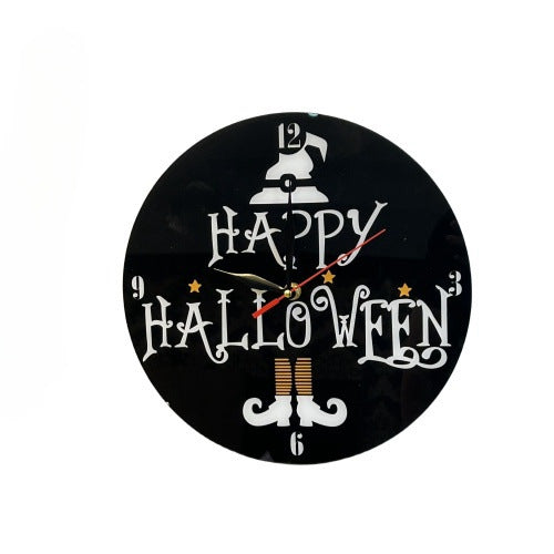Living Room Home Halloween Theme Noiseless Clock