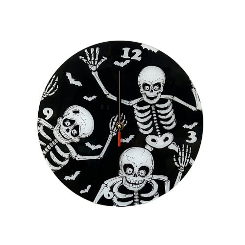 Living Room Home Halloween Theme Noiseless Clock