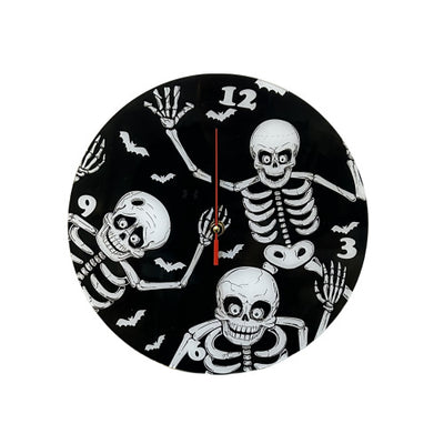 Living Room Home Halloween Theme Noiseless Clock