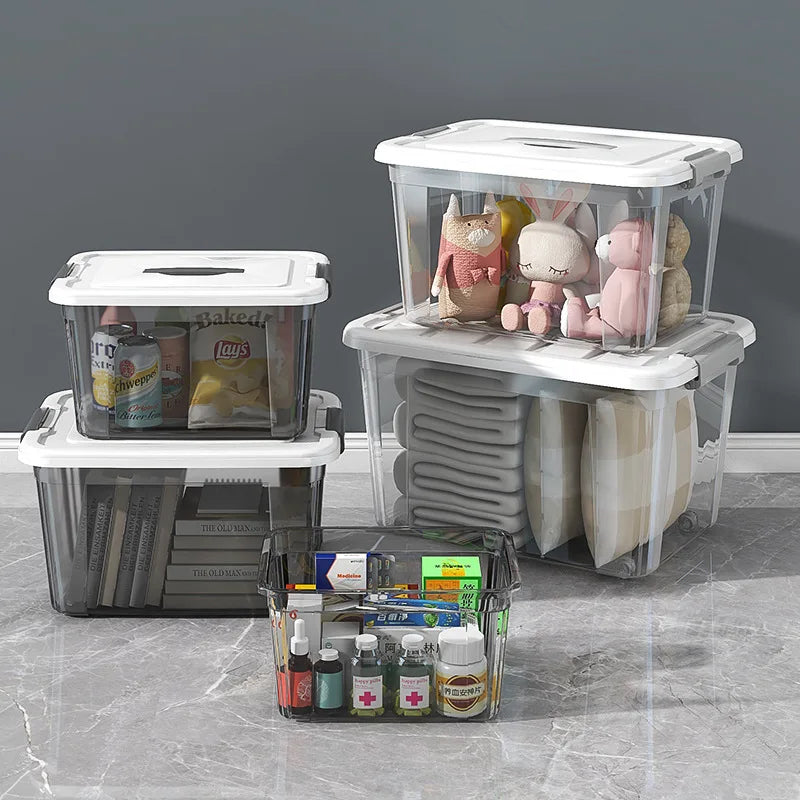 Transparent Plastic Storage Box