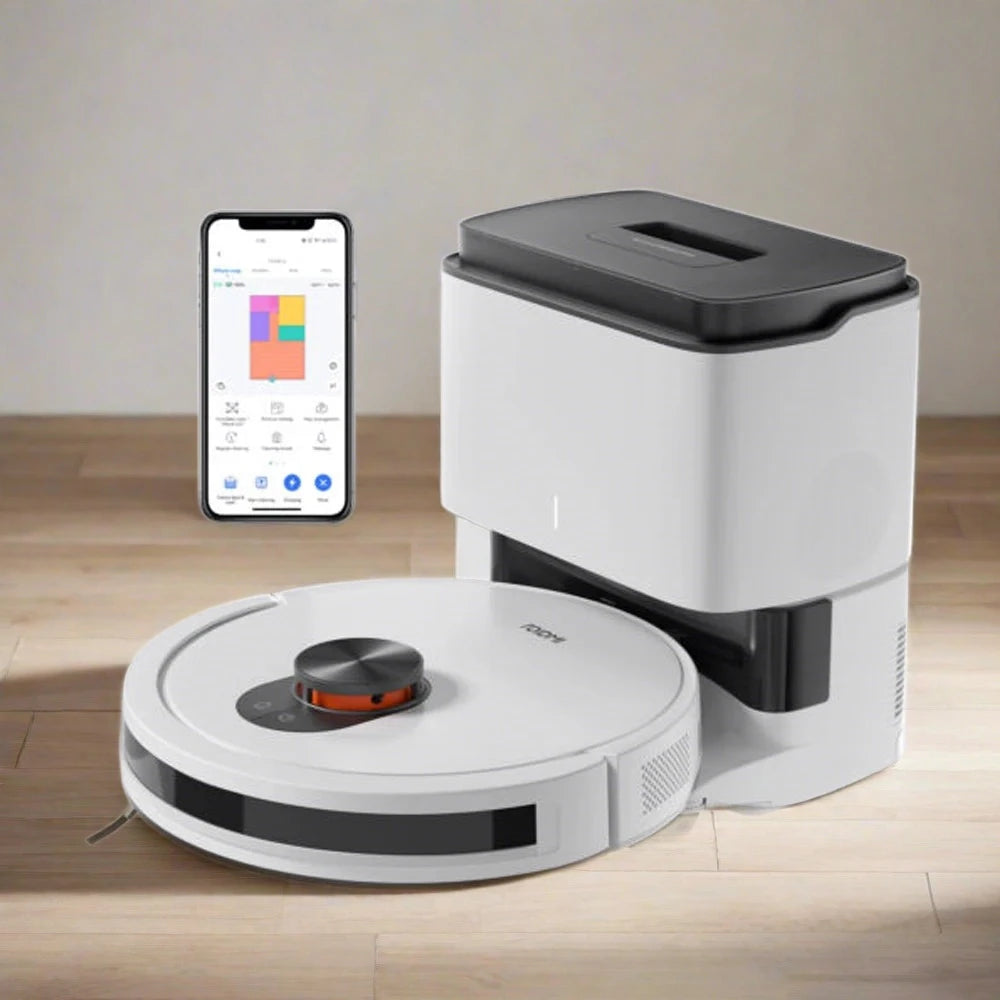 ROIDMI EVE CC Robot Vaccum Cleaner With Smart Dust Collection For Home APP Control Google Assistant Alexa