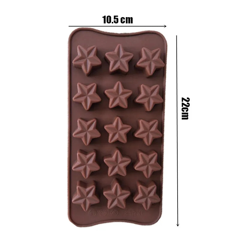 Christmas Baking Trays Chocolate Mold Gingerbread Man Christmas Candy Mould