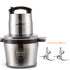 6L Stainless Steel Meat Grinder blender Chopper Electric Mincing Machine Household or Commercial Food Processor garlic crusher