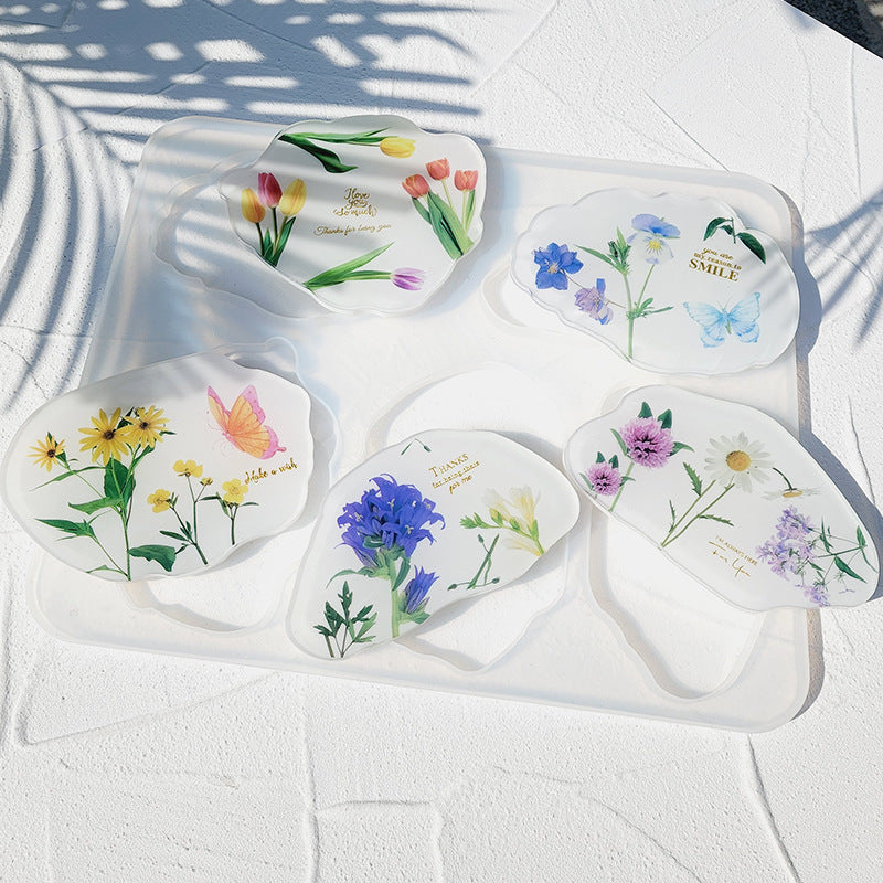 Dried Flower Coaster Drip Set DIY Material Bag