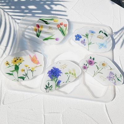 Dried Flower Coaster Drip Set DIY Material Bag