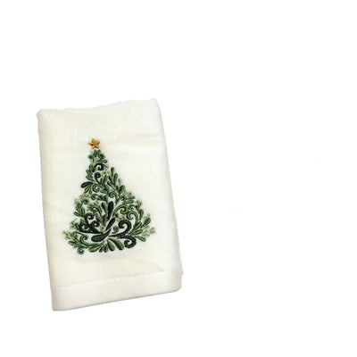 New Year's Gift Christmas Embroidered Towel Tea Towel