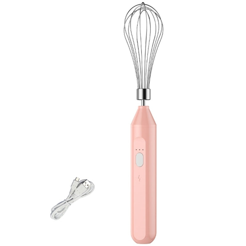 3 Speed Adjustable Eggs Beater Rechargeable Milk Frothers Handheld Electric Whisk Beater Foam Maker Hand Mixers Easy To Use