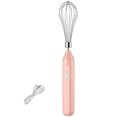 3 Speed Adjustable Eggs Beater Rechargeable Milk Frothers Handheld Electric Whisk Beater Foam Maker Hand Mixers Easy To Use
