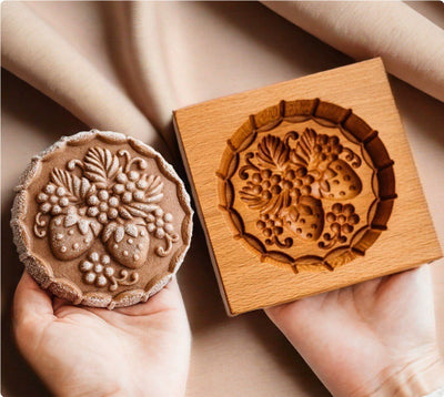 Gingerbread Cookie Mold Wooden Gingerbread Cookie Mold Cookie Mold