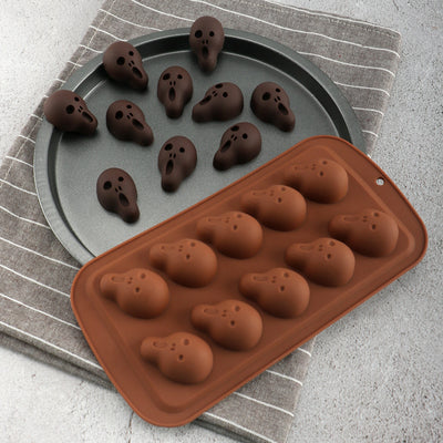 Halloween Skull Pumpkin Baking Cookie Mold