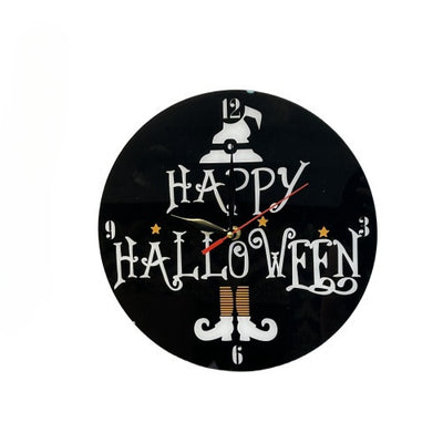 Living Room Home Halloween Theme Noiseless Clock