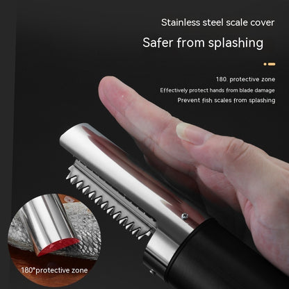 Electric Razor Fish Scaler Machine Handheld Charging Planing And Scraping Artifact