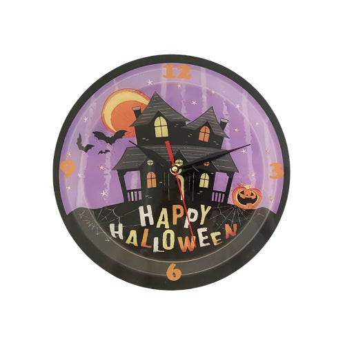 Living Room Home Halloween Theme Noiseless Clock