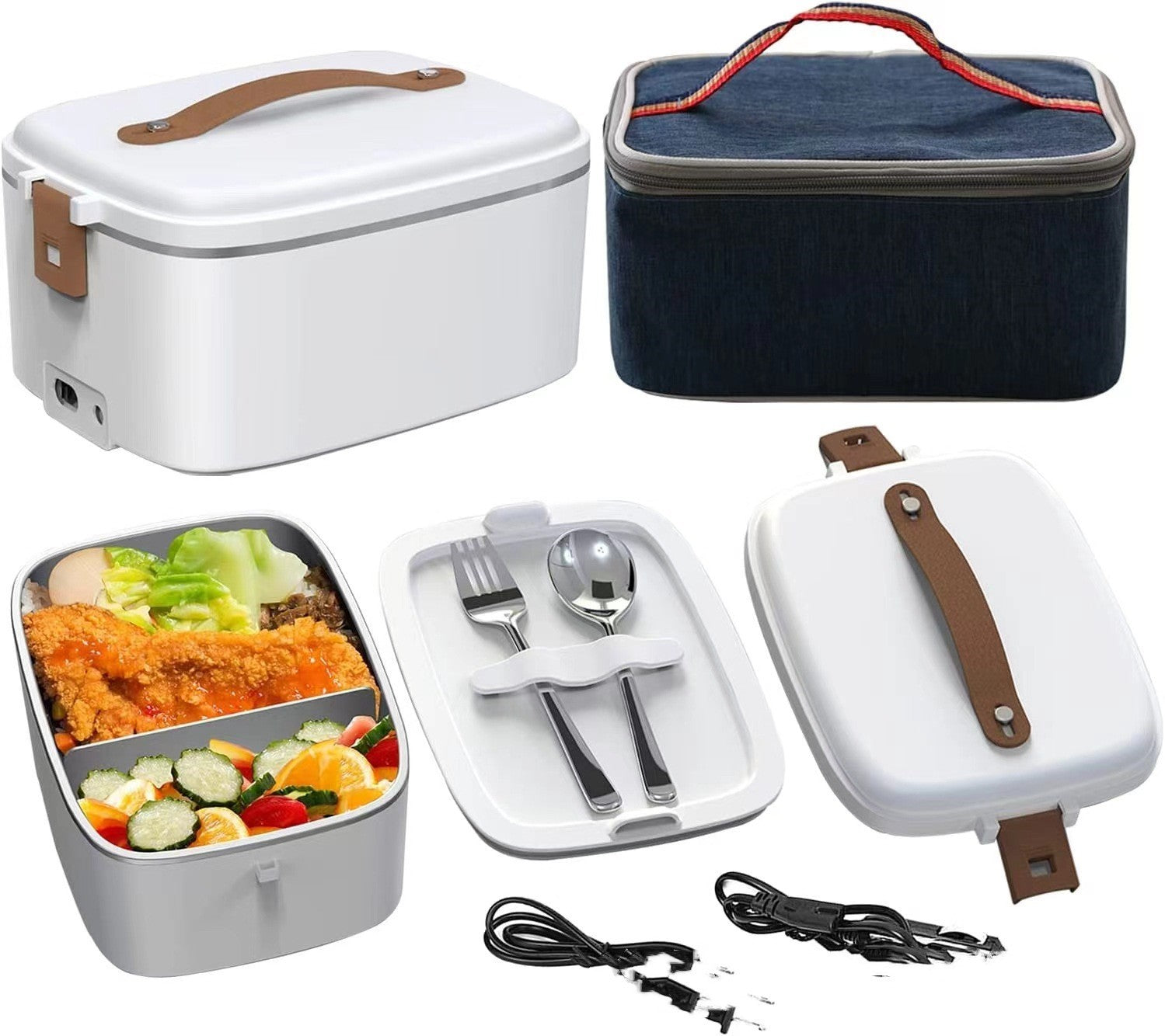 Car Mounted Household Stainless Steel Heating Lunch Box