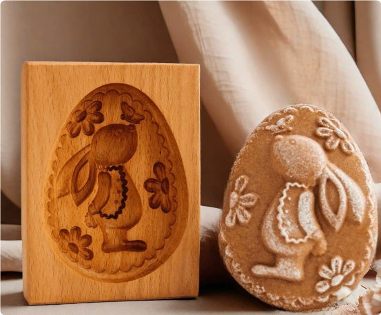 Gingerbread Cookie Mold Wooden Gingerbread Cookie Mold Cookie Mold