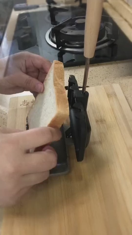 Waffle Bread Toast Double Side Frying Pan
