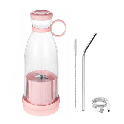 Portable Smoothie Blender Bottle