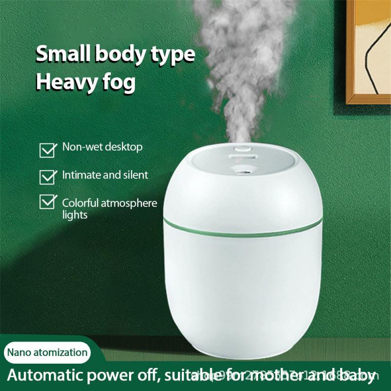 Mini USB Humidifier For Household Use To Increase Air Humidity And Alleviate Skin Dryness with Nightlight